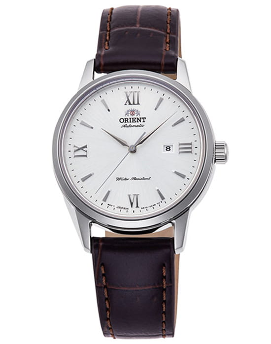 Orient Orient Contemporary RA-NR2005S (RN-NR2005S)  RA-NR2005S кварцевые женские часы белый циферблат, браслет кожаный — вид спереди