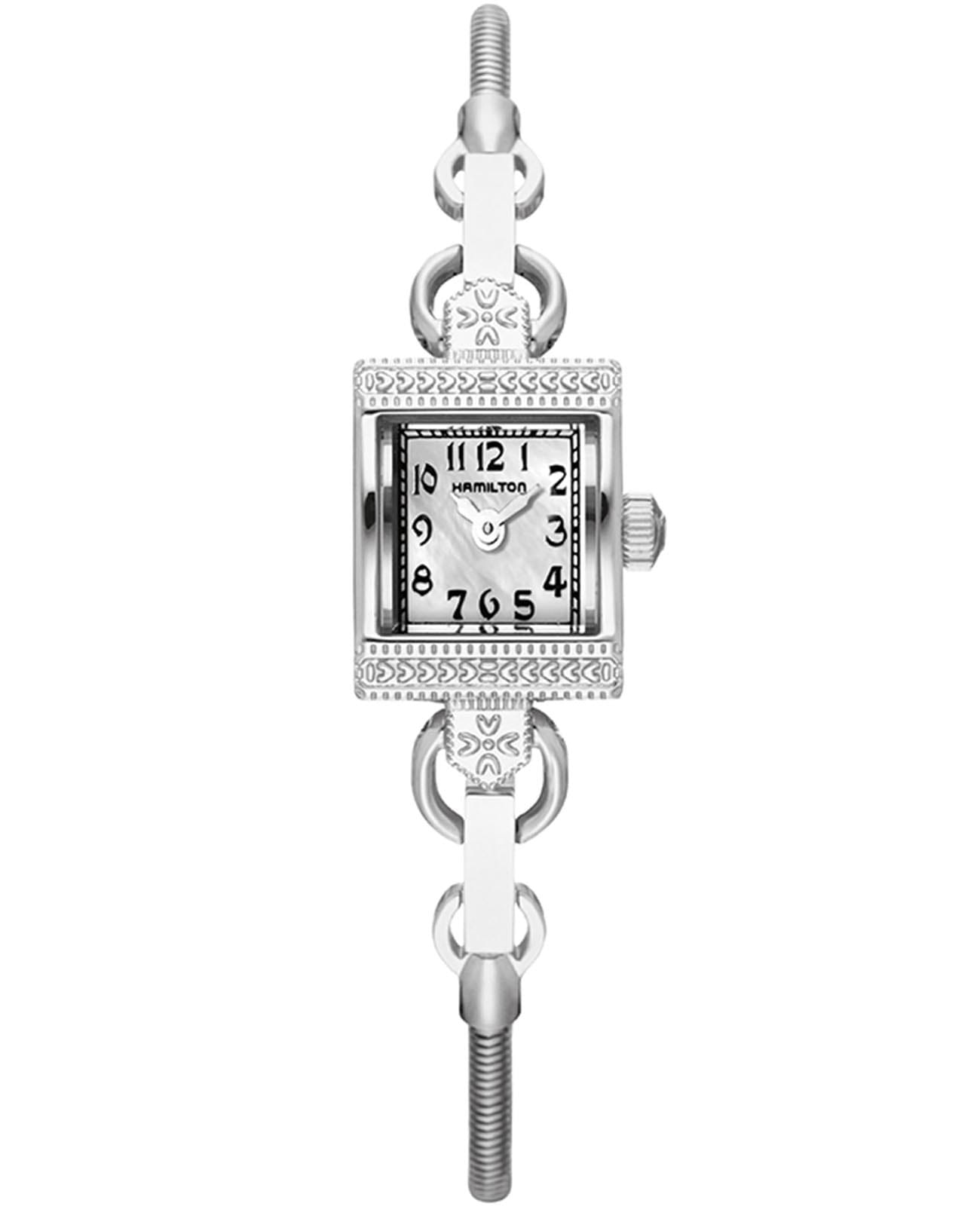 Hamilton Hamilton American Classics Lady H31271113  H31271113 кварцевые женские часы перламутровый циферблат, браслет нержавеющая сталь — вид спереди