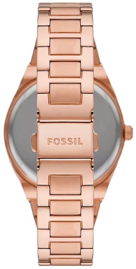 Fossil Fossil Scarlette ES5258,  сша женские часы на браслете нержавеющая сталь с ip-покрытием боковой вид