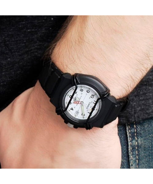 Casio Casio Collection HDA-600B-7B , наручные мужские часы фото под углом
