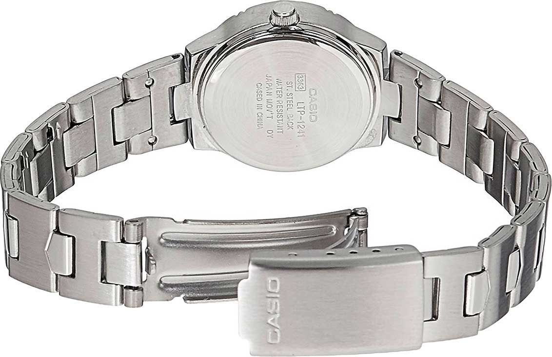 Casio Casio Collection LTP-1241D-2A2, ltp япония женские часы на браслете нержавеющая сталь боковой вид