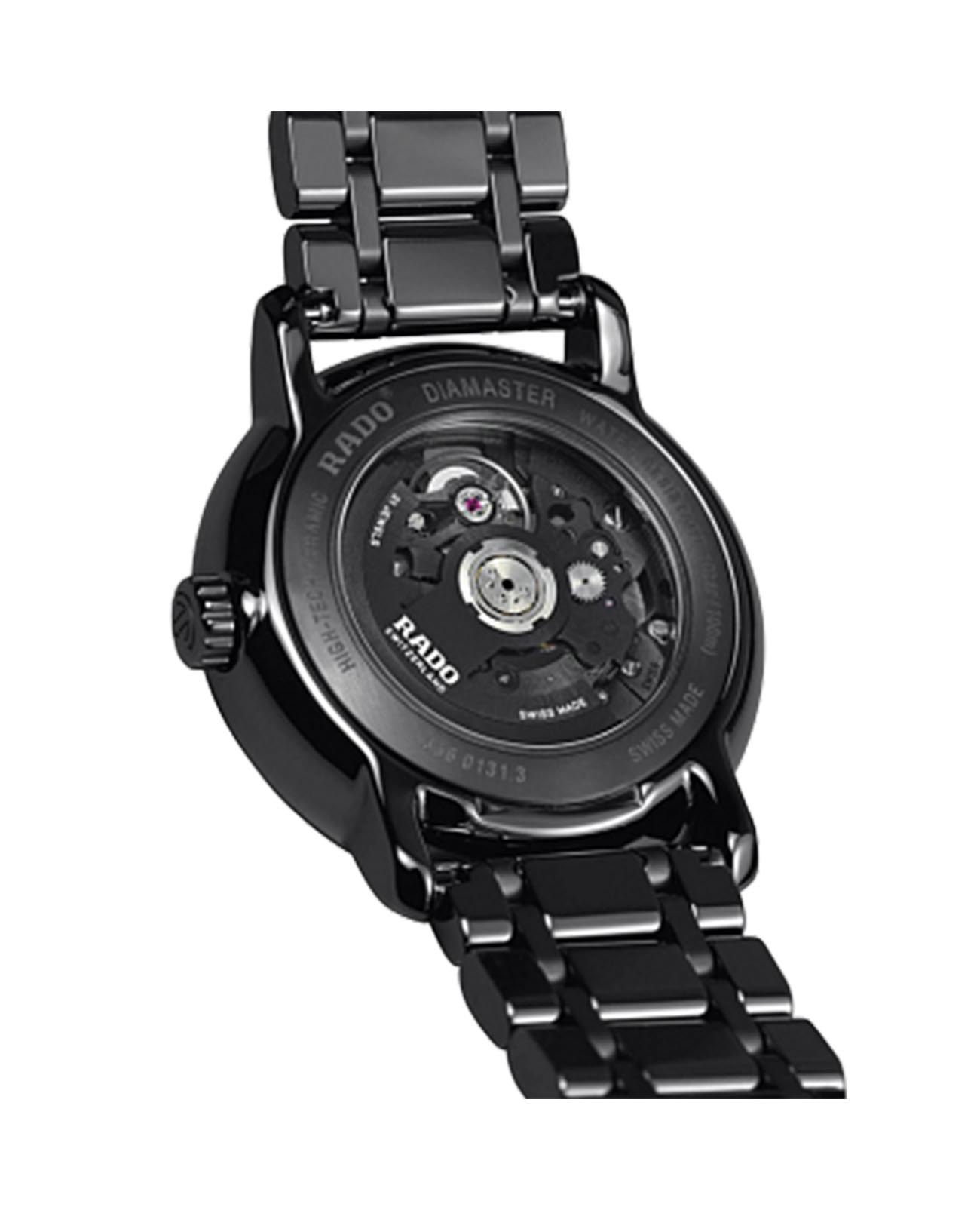 Rado Rado Rado DiaMaster Automatic Skeleton R14131182, diamaster швейцария мужские часы на браслете высокотехнологичная керамика боковой вид