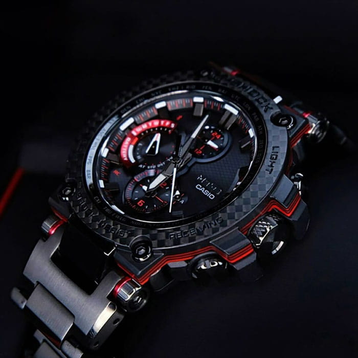 Оригинальные часы Casio Casio G-Shock Premium MTG-B1000XBD-1A электронные калибр механизма  общий вид