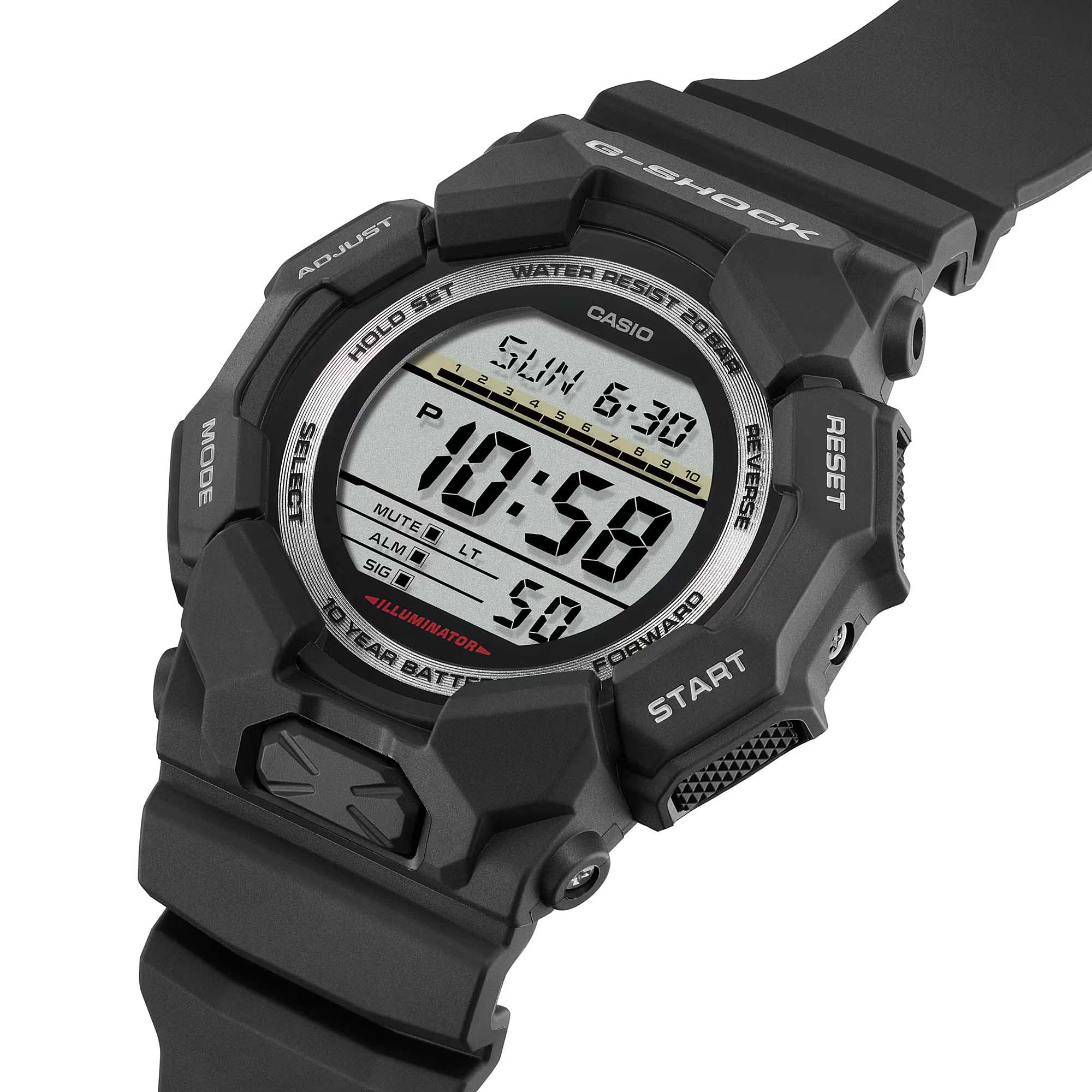 Casio Casio G-Shock GD-010-1 , наручные мужские часы фото под углом