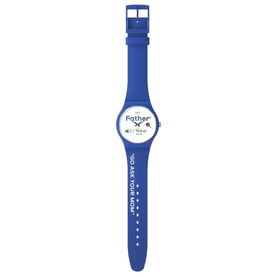 Swatch Swatch New Gent Biosourced SO29Z704, gent швейцария мужские часы на браслете силикон боковой вид