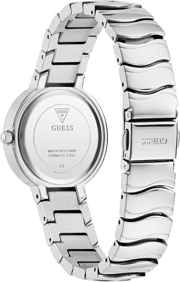 Guess Guess Dress Laguna GW0871L1 кварцевые женские часы часы крупный план голубой циферблата