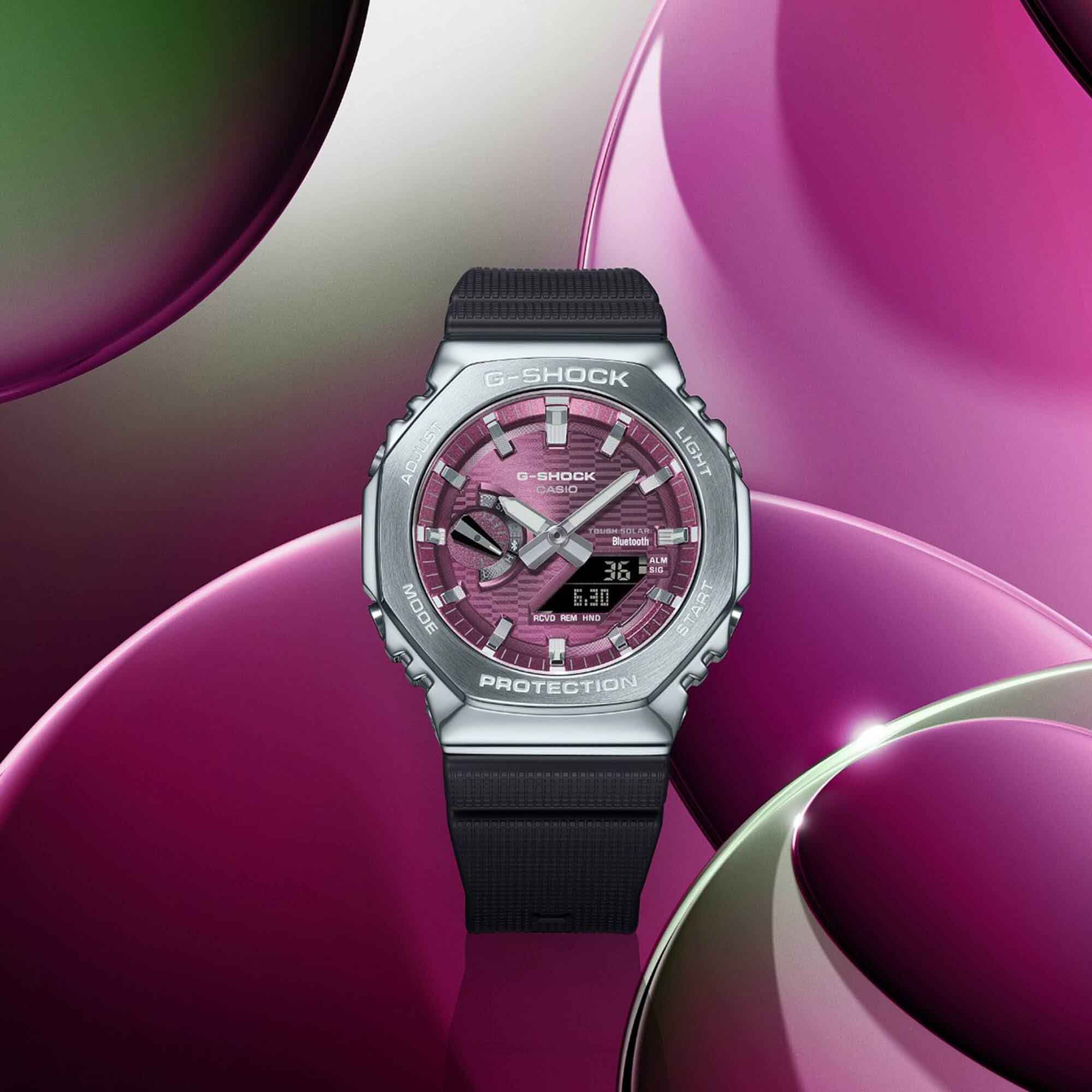Casio Casio G-Shock GBM-2100A-4BDR  - задняя крышка сталь корпуса, япония часы