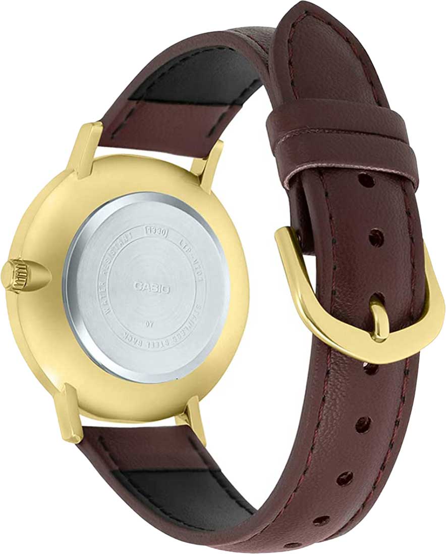 Casio Casio Collection LTP-VT01GL-9B, ltp япония женские часы на браслете кожаный боковой вид
