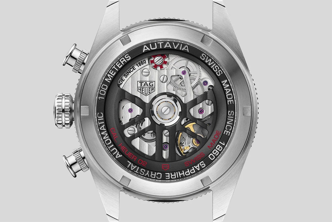 TAG Heuer TAG Heuer Autavia CBE511A.FC8279  — детали корпуса и кожаный