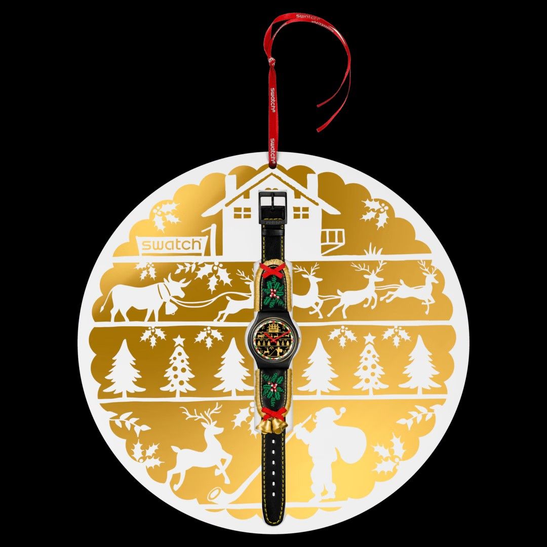 Swatch Swatch Gent Biosourced Standard SO28B115 кварцевые женские часы часы крупный план цветной циферблата