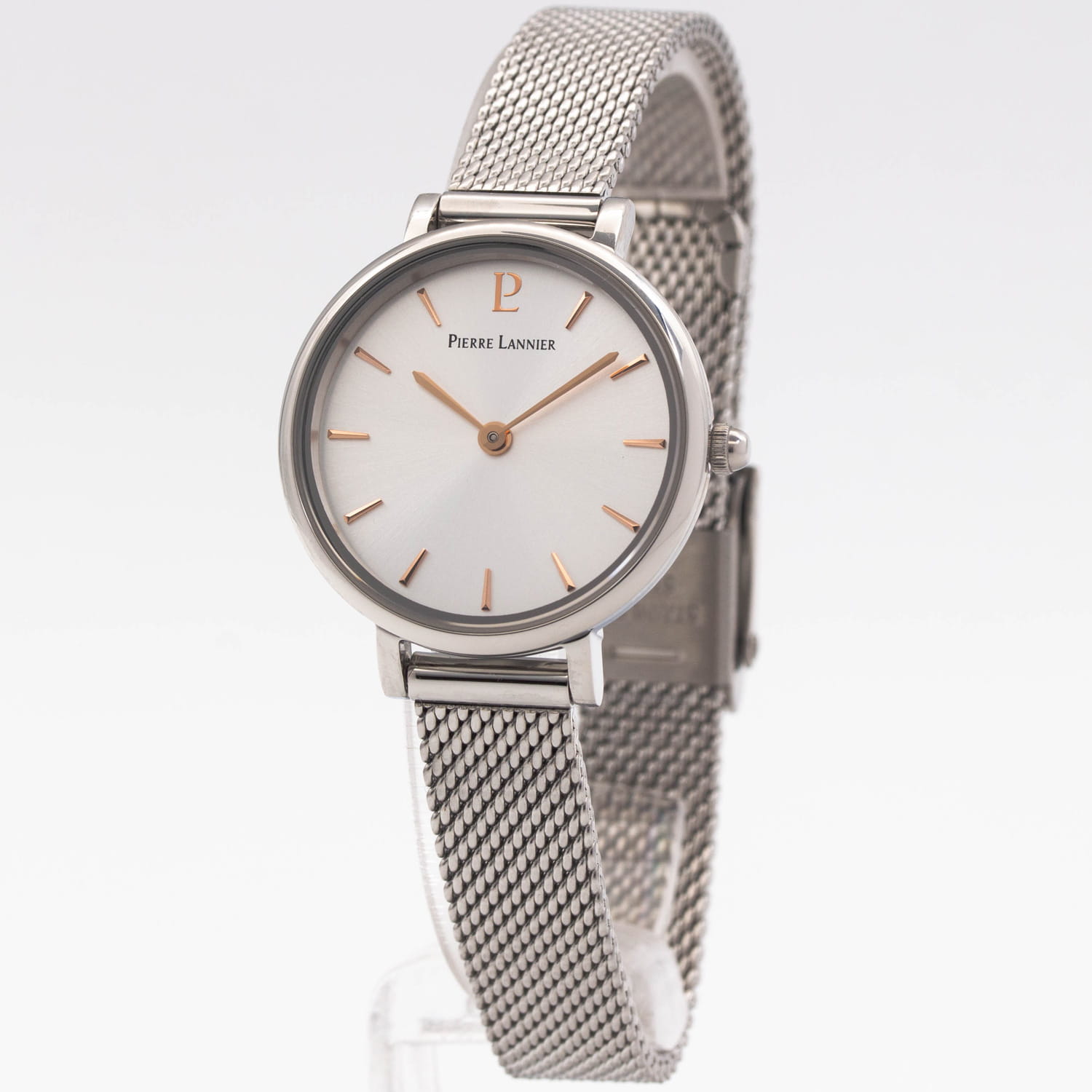 Pierre Lannier Pierre Lannier Nova 013N628,  франция женские часы на браслете нержавеющая сталь боковой вид
