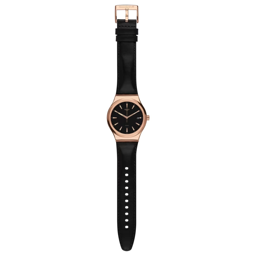 Swatch Swatch Irony Sistem51 YIG400 мужские часы черный циферблат на запястье