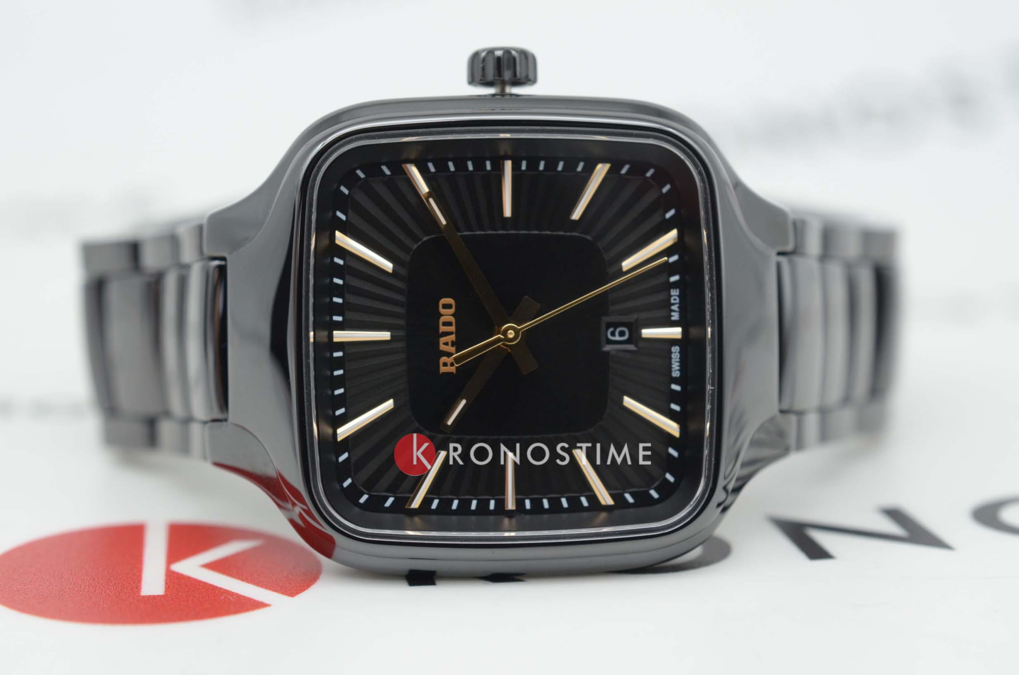 Оригинальные часы Rado Rado True Square R27080172 кварцевые калибр механизма  общий вид