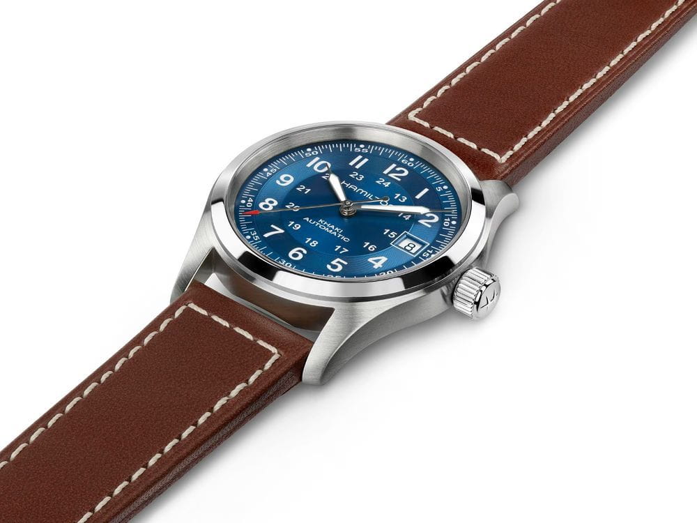 Hamilton Hamilton Khaki Field Auto H70455540 , наручные мужские часы фото под углом