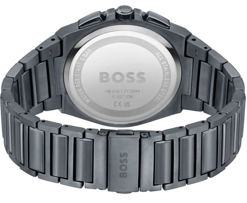 Hugo Boss HB1513996 мужские часы застежка крупным планом