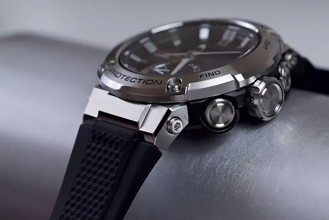 Casio Casio G-Shock GST-B200-1A GST G-Steel — детали корпуса и пластик