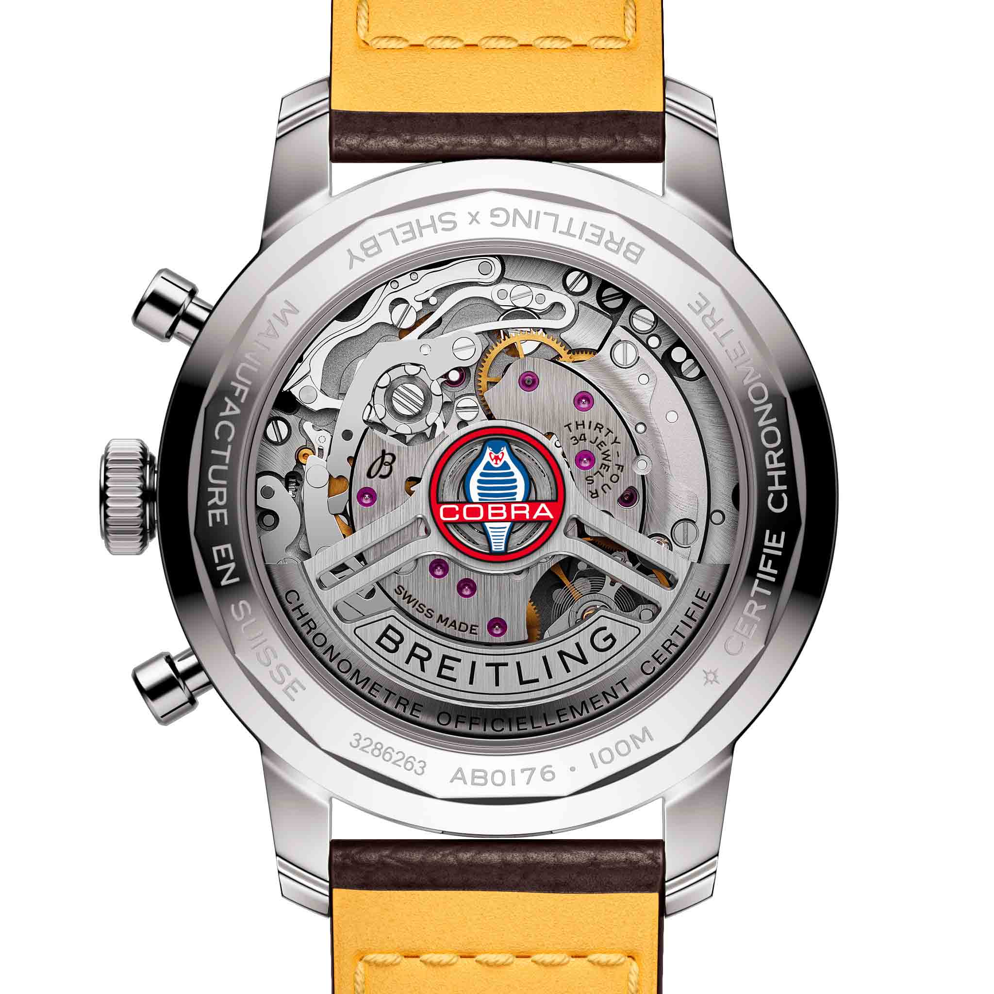Breitling Breitling Top Time B01 Shelby Cobra AB01763A1C1X1 , наручные мужские часы фото под углом