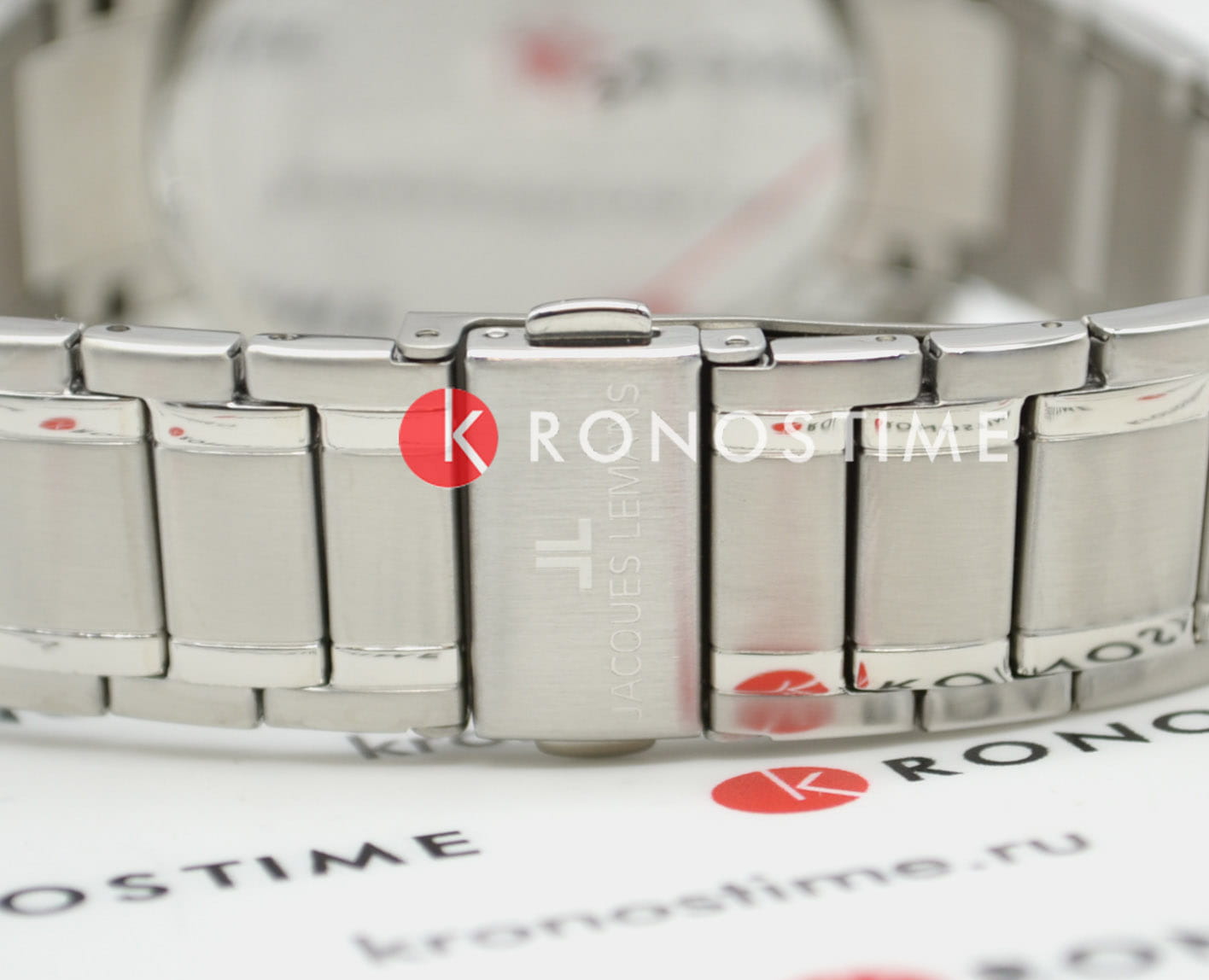 Jacques Lemans Jacques Lemans Classic 1-2002R мужские часы белый циферблат на запястье