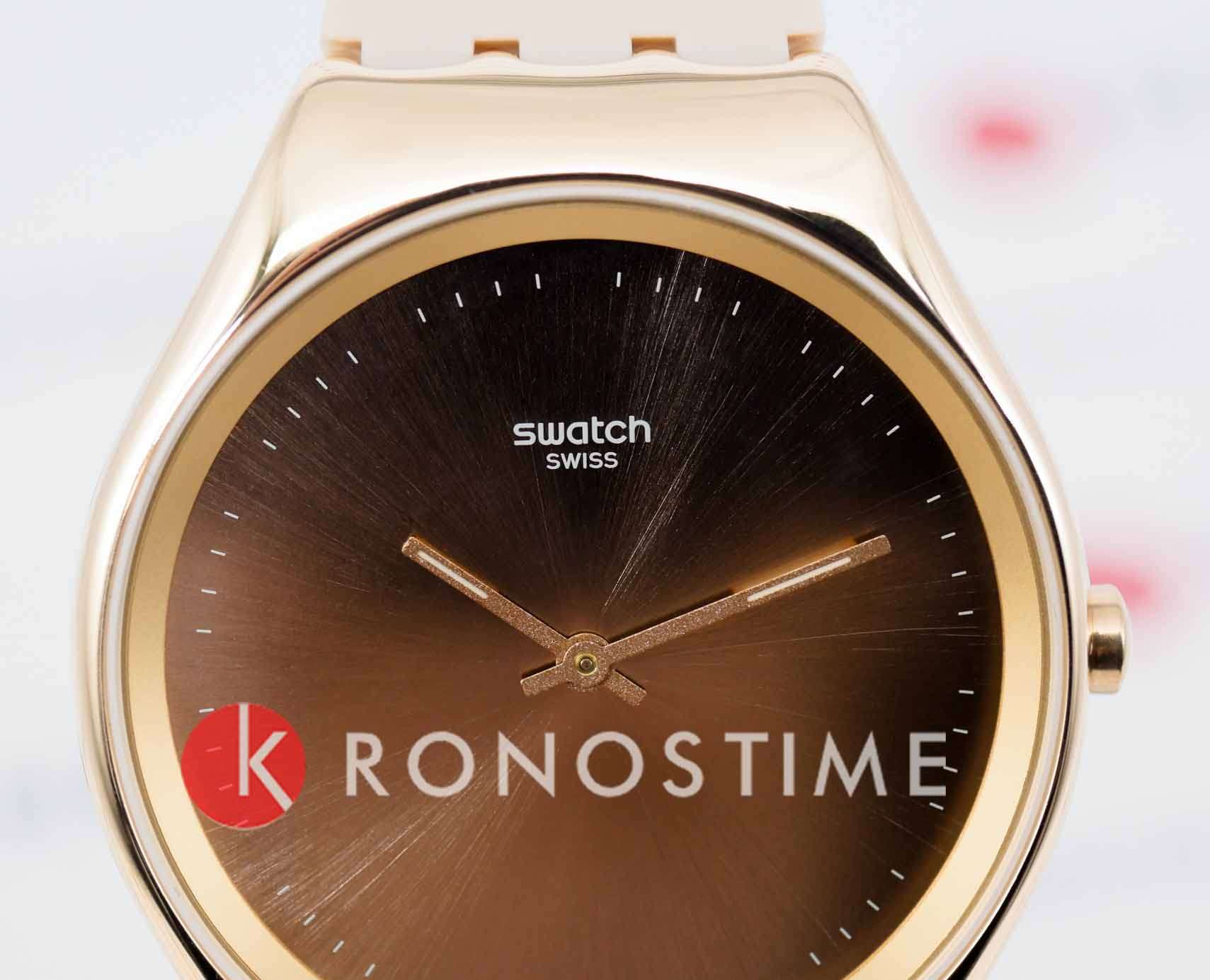 Swatch Swatch Skin Irony SYXG101, irony швейцария женские часы на браслете силикон боковой вид
