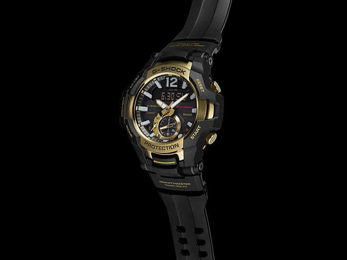 Casio Casio G-Shock GR-B100GB-1A, g-shock япония мужские часы на браслете пластик боковой вид