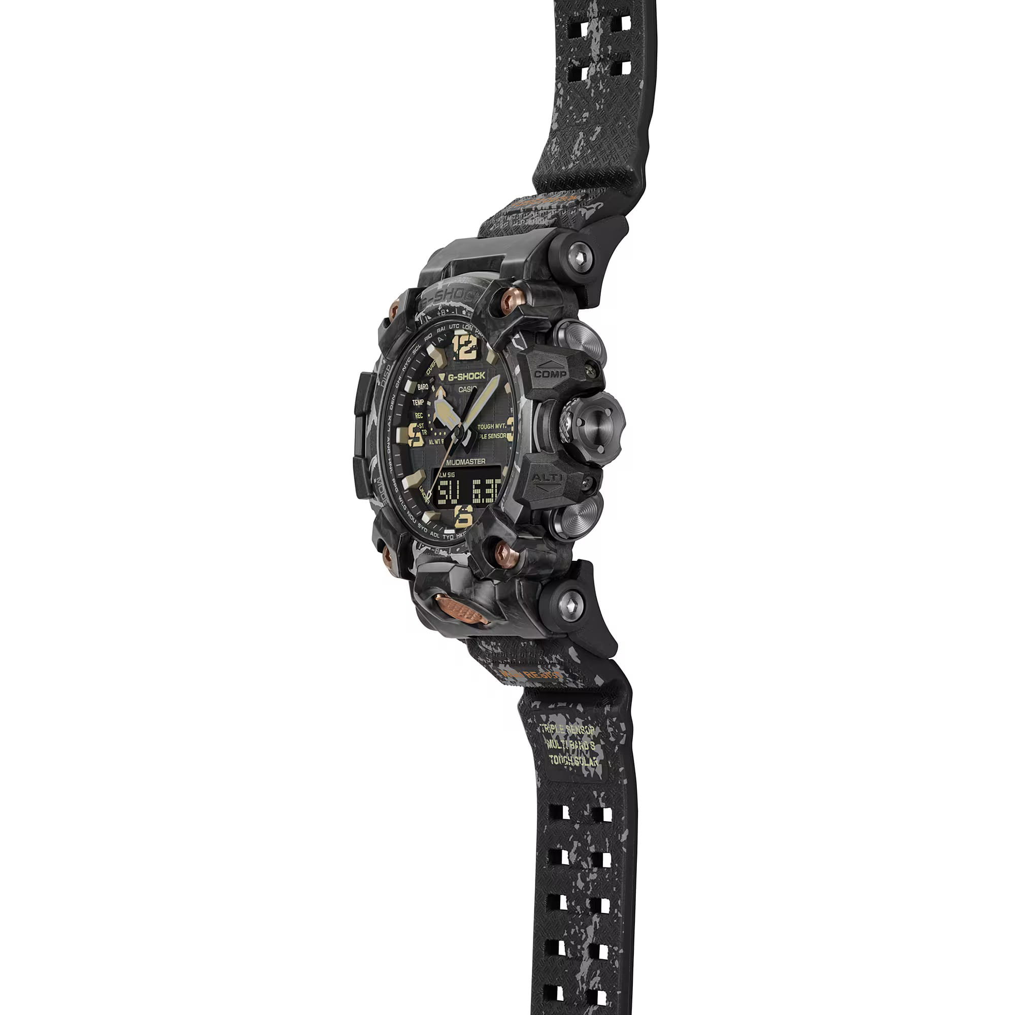 Casio Casio G-Shock GWG-2000CR-1ADR (GWG-2000CR-1A) Mudmaster - задняя крышка сталь карбон корпуса, япония часы