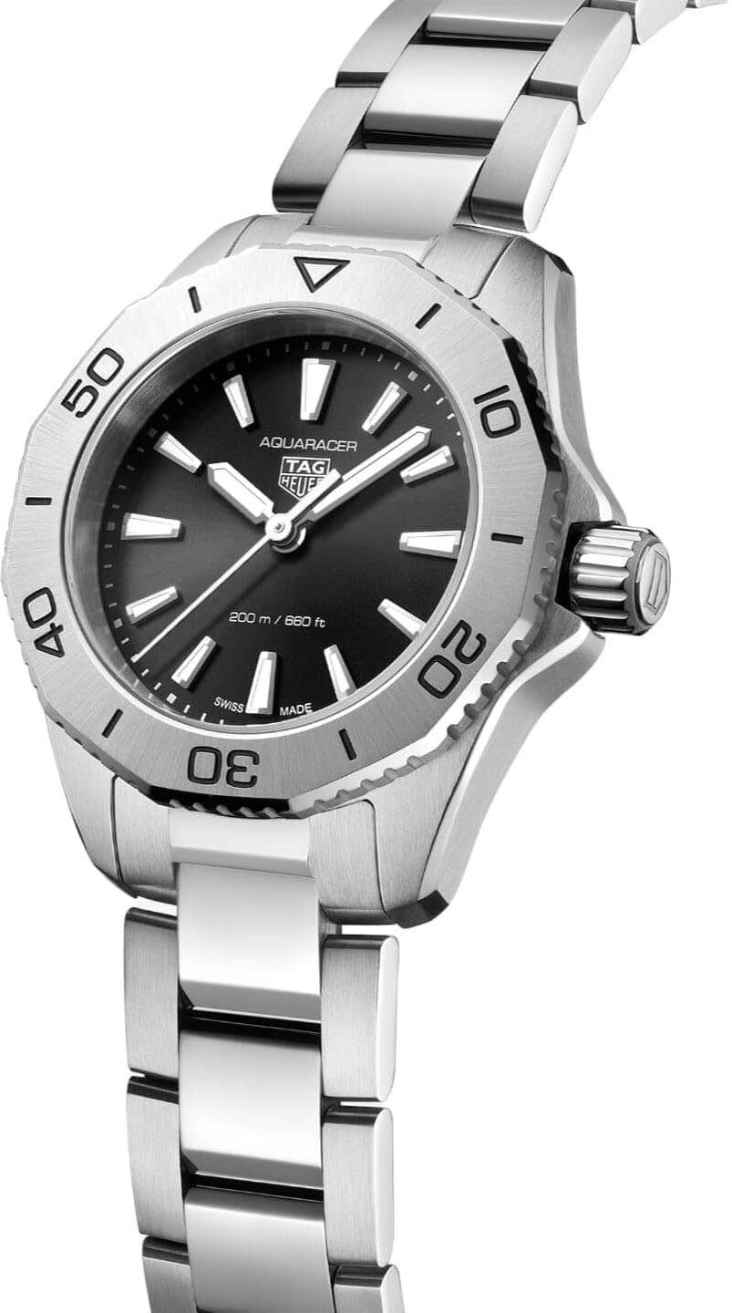 TAG Heuer TAG Heuer Aquaracer Professional 200 WBP1410.BA0622, aquaracer швейцария женские часы на браслете нержавеющая сталь боковой вид