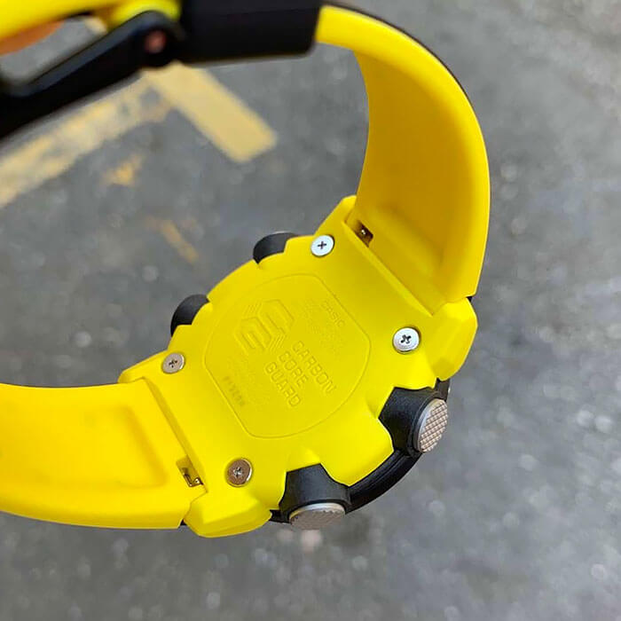 Casio Casio G-Shock GA-2000-1A9DR (GA-2000-1A9), g-shock япония мужские часы на браслете пластик боковой вид