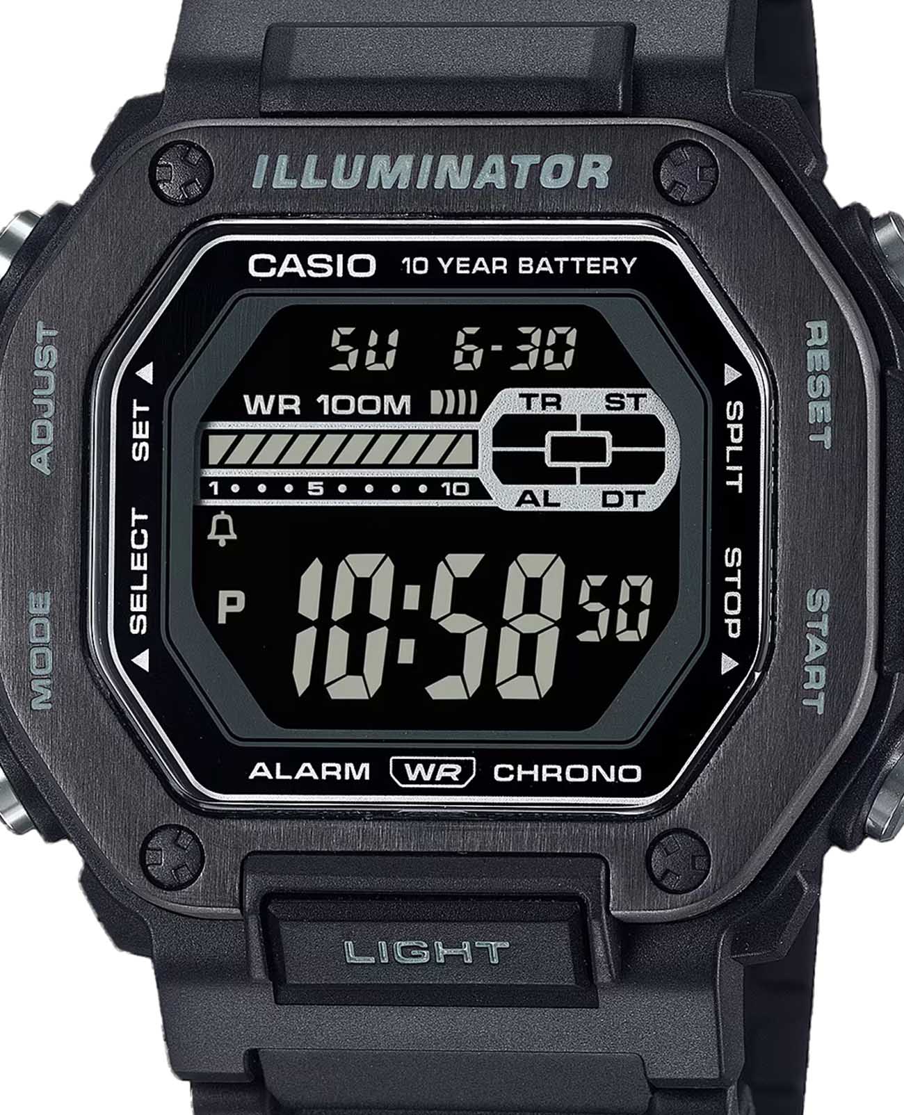 Casio Casio Collection MWD-110HB-1BV , наручные мужские часы фото под углом
