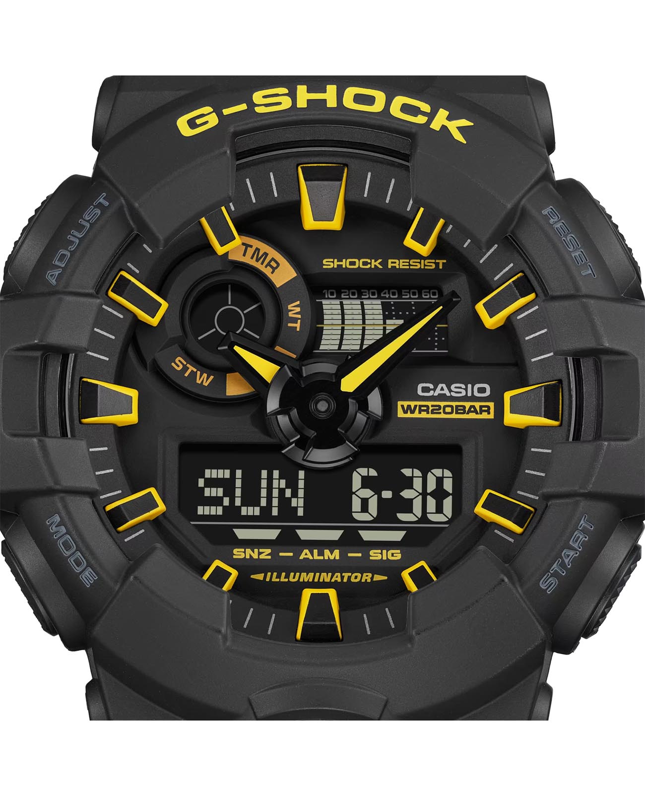 Casio Casio G-Shock GA-700CY-1ADR (GA-700CY-1A) GA-700 — детали корпуса и пластик
