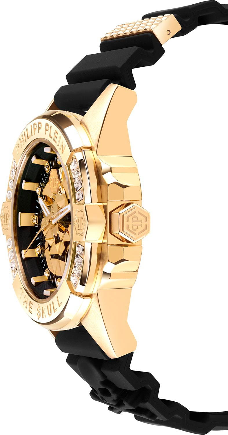 Philipp Plein Philipp Plein The Skull PWNAA0122, the skull германия женские часы на браслете силикон боковой вид