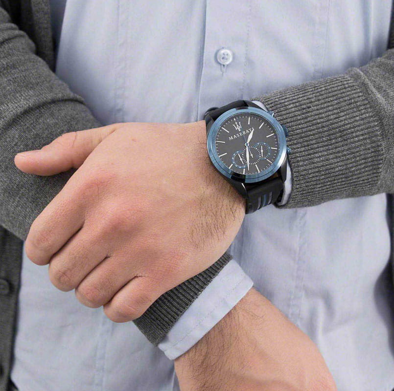 Maserati Maserati Traguardo R8871612006 , наручные мужские часы фото под углом