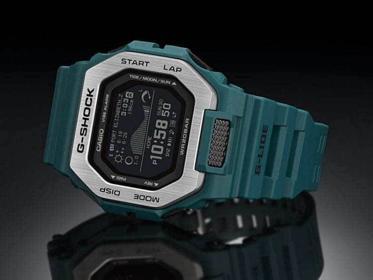 Casio Casio G-Shock GBX-100-2DR (GBX-100-2) мужские часы черный циферблат на запястье