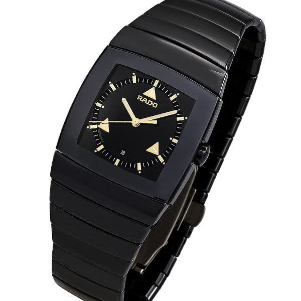Rado Rado Sintra R13724172, sintra швейцария мужские часы на браслете сталь + керамические вставки боковой вид
