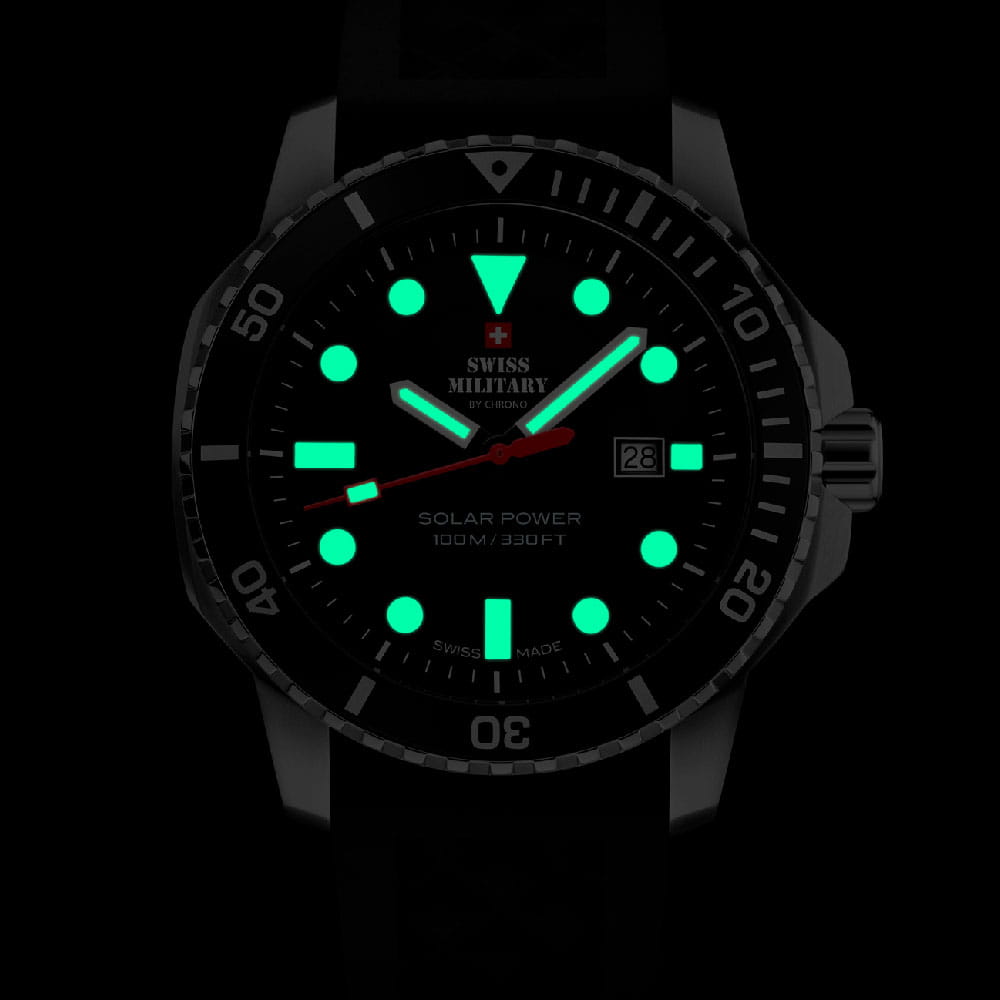 Swiss Military by Chrono Swiss Military by Chrono Solar Power SMS34102.04  - задняя крышка сталь металл корпуса, швейцария часы