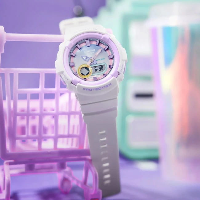 Оригинальные часы Casio Casio Baby-G BGA-280PM-7A кварцевые калибр механизма  общий вид