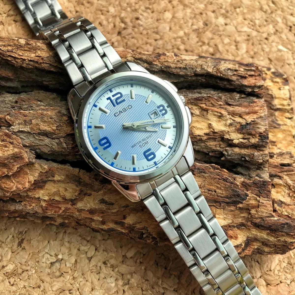 Casio Casio Collection LTP-1314D-2A, ltp япония женские часы на браслете нержавеющая сталь боковой вид