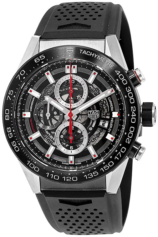 TAG Heuer TAG Heuer Carrera CAR2A1Z.FT6044 мужские часы черный циферблат на запястье