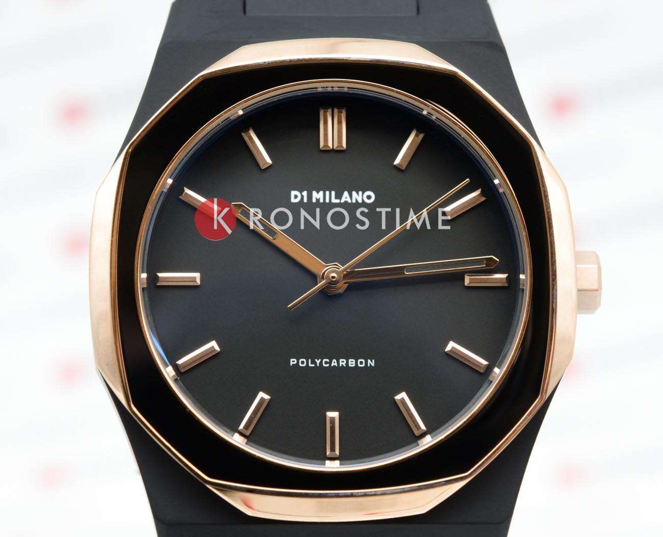 D1 Milano D1 Milano Polycarbon PCBU14,  италия мужские часы на браслете пластик боковой вид