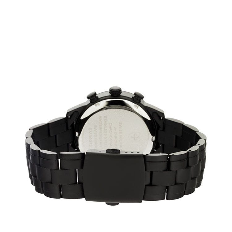 Swiss Military by Chrono Swiss Military by Chrono SM34012.04  — детали корпуса и нержавеющая сталь с pvd-покрытием