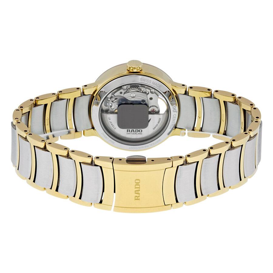 Rado Rado Automatic Diamonds Open Heart R30246013,  швейцария женские часы на браслете сталь c pvd покрытием боковой вид