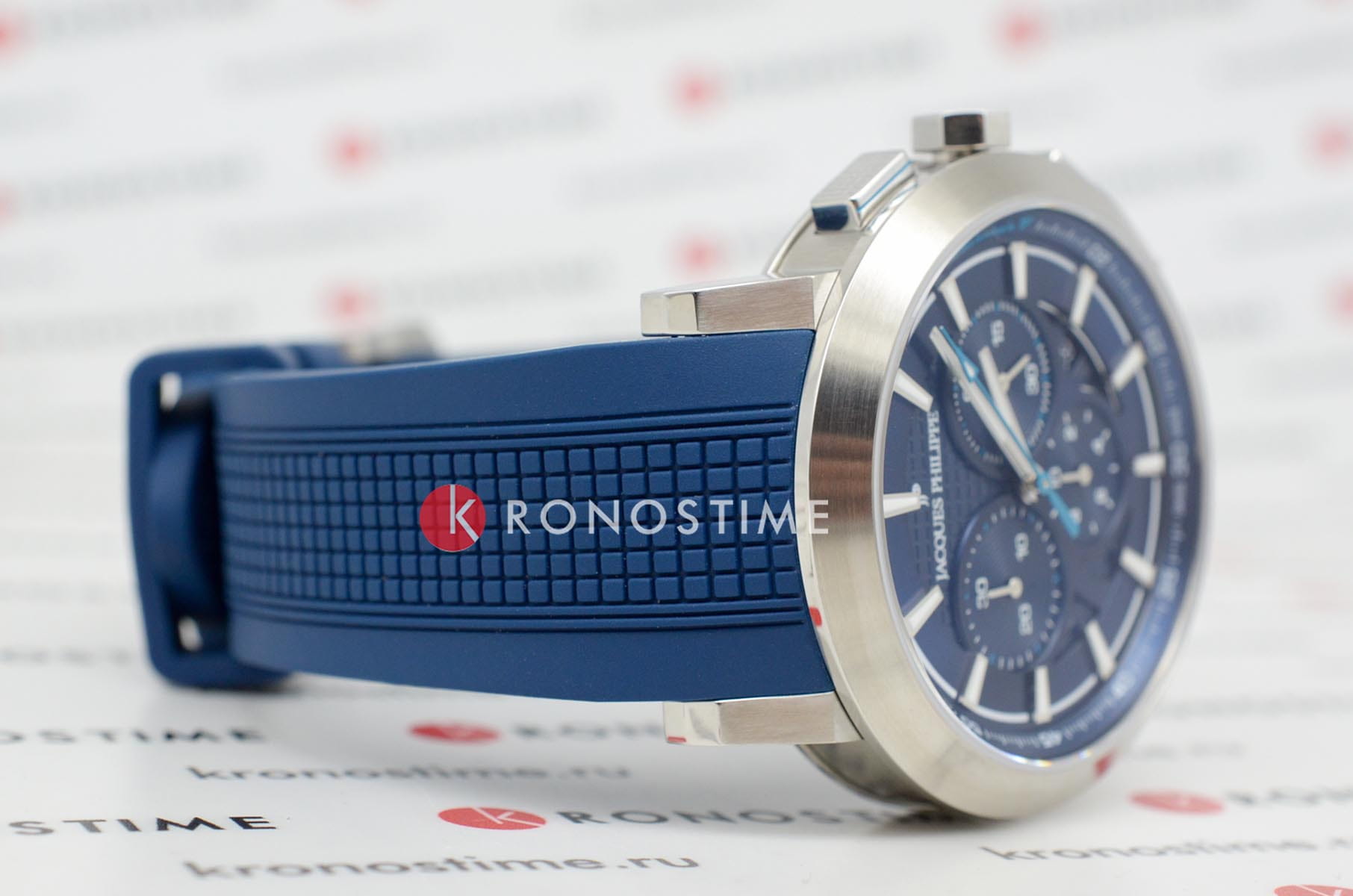 Jacques Philippe Jacques Philippe Corus JPQGC371432 мужские часы синий циферблат на запястье