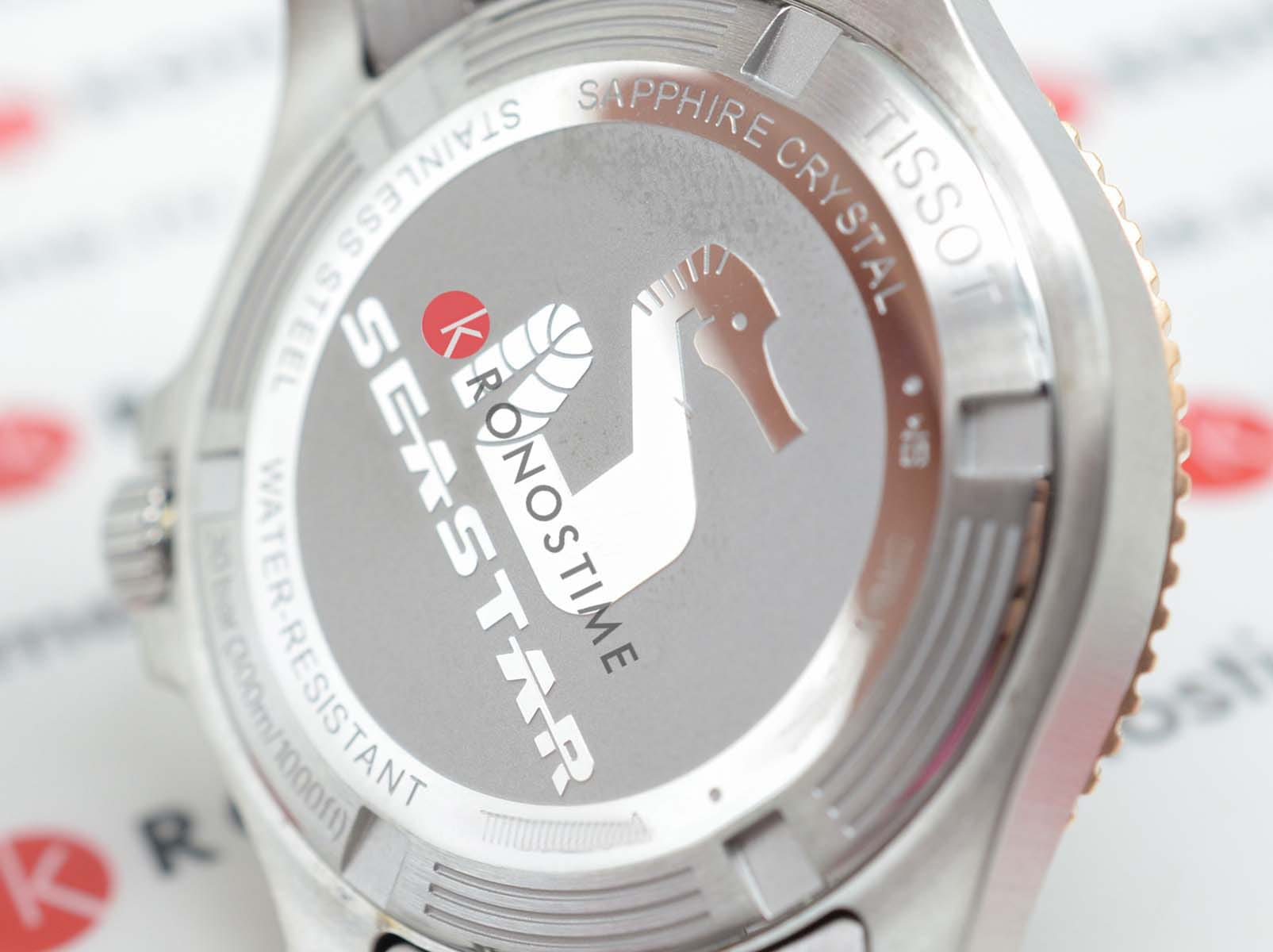 Tissot Tissot Seastar 1000 36mm T120.210.22.111.00 Seastar 1000 - задняя крышка металл сталь корпуса, швейцария часы