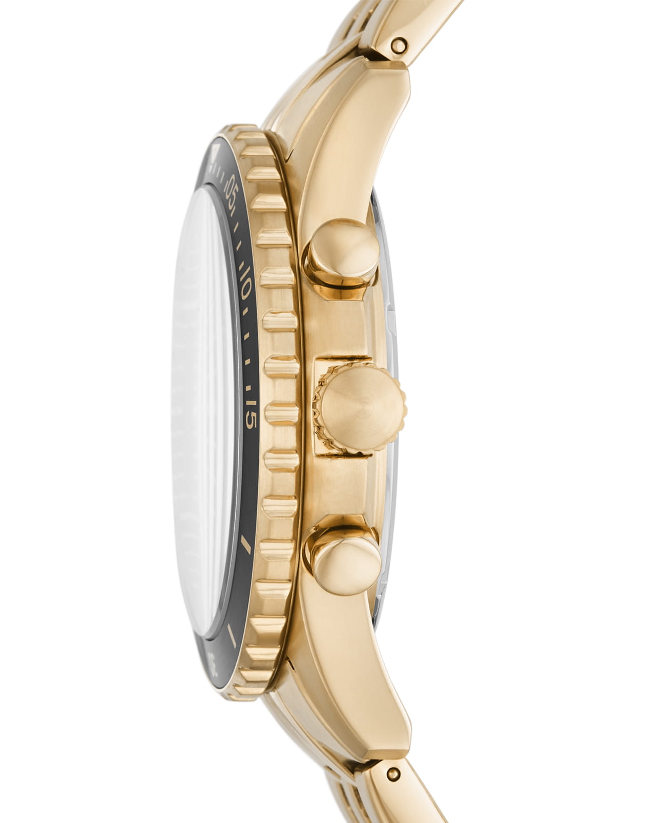 Fossil Fossil Bannon  FS5836,  сша мужские часы на браслете нержавеющая сталь боковой вид