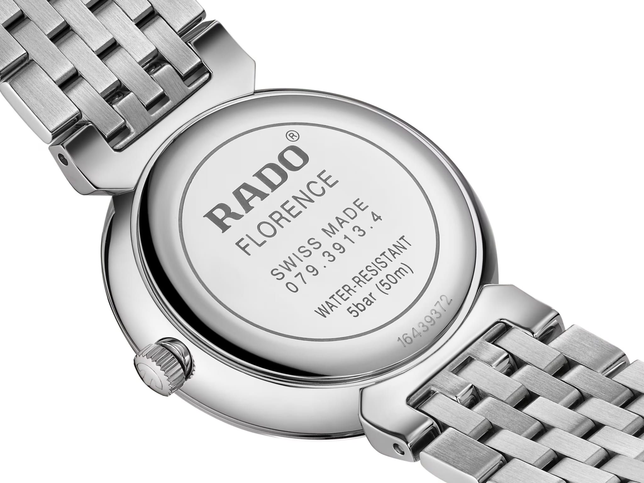 Rado Rado Florence Diamonds R48913733, florence швейцария женские часы на браслете нержавеющая сталь боковой вид