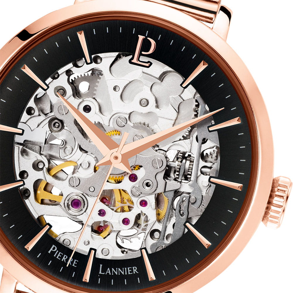 Pierre Lannier 313B938 женские часы застежка крупным планом