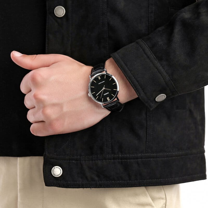 Casio Casio Collection MTP-VT01B-1BUDF (MTP-VT01B-1B) , наручные мужские часы фото под углом