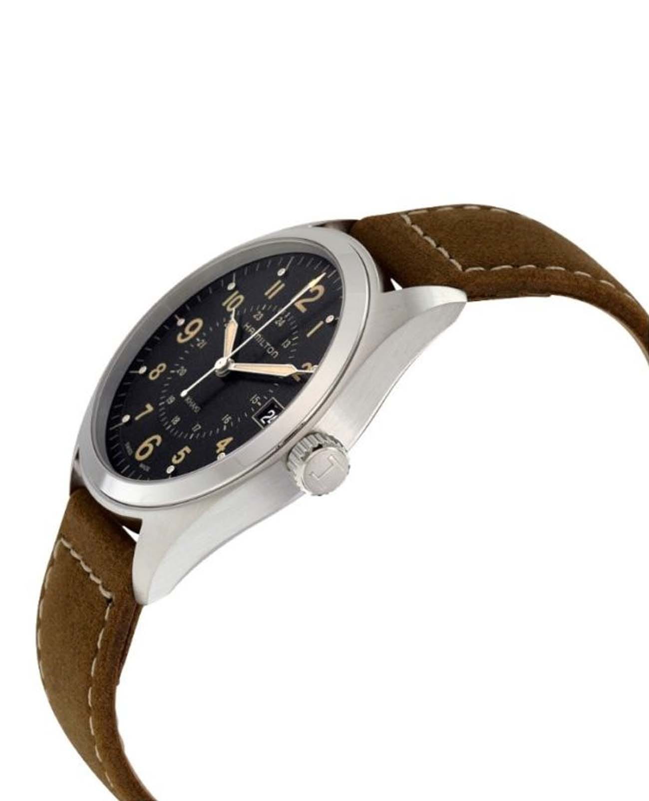 Hamilton Hamilton Khaki Field King Quartz H68551833 швейцария наручные мужские часы заводная головка с логотипом Hamilton