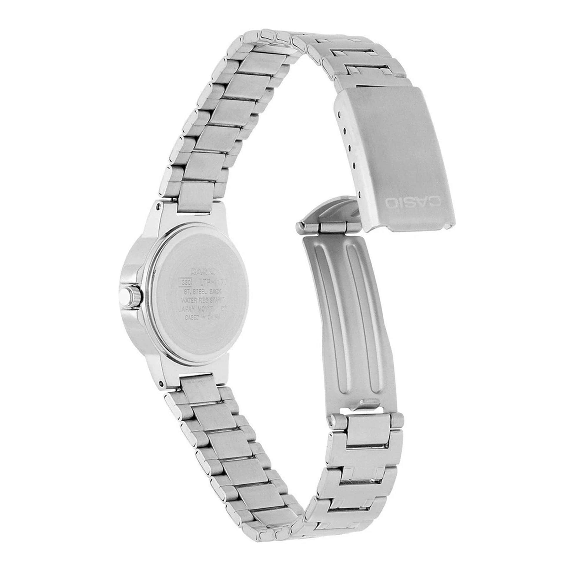 Casio Casio Collection LTP-1241D-2A, ltp япония женские часы на браслете нержавеющая сталь боковой вид