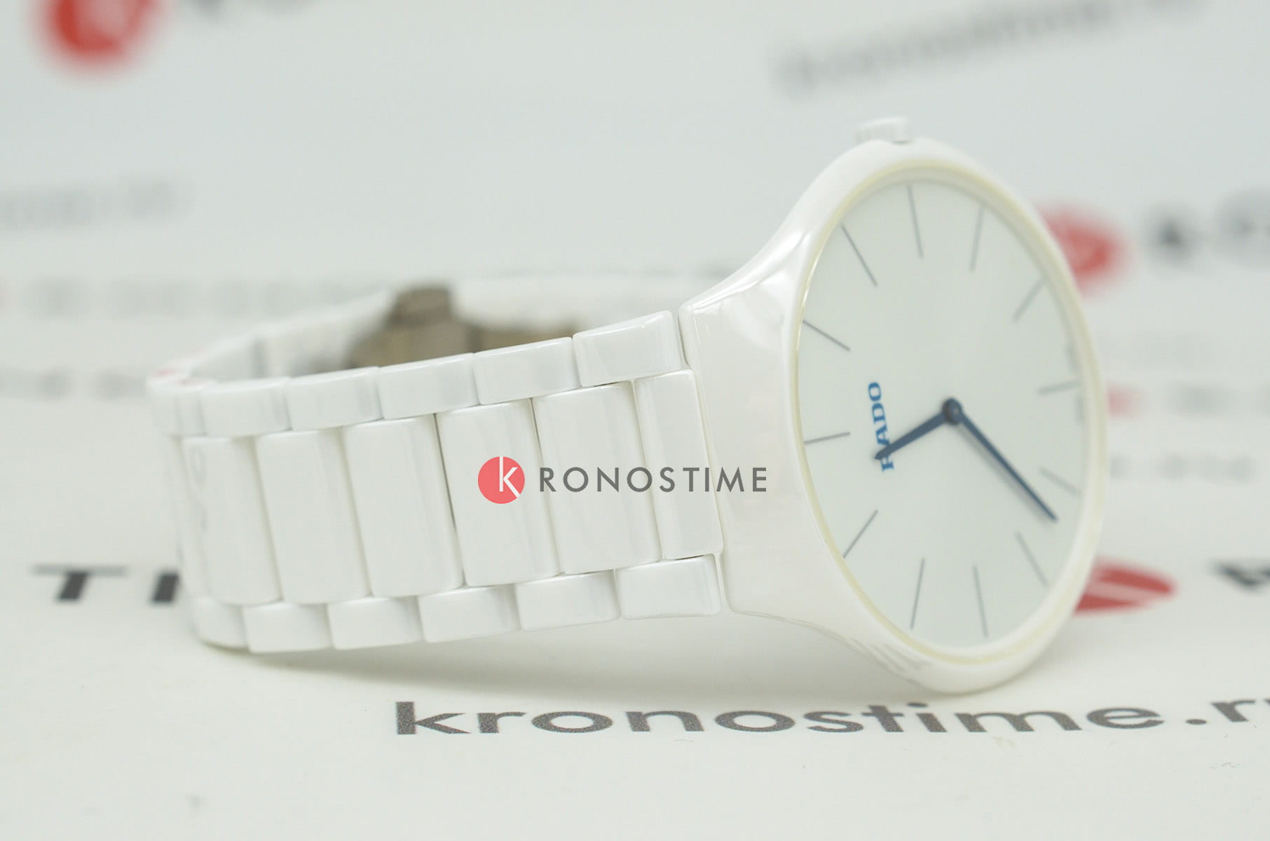 Оригинальные часы Rado Rado True Thinline R27957022 кварцевые калибр механизма  общий вид