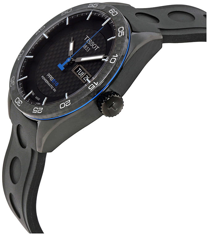 Tissot Tissot T-Sport PRS 516 T100.430.37.201.00, t-sport швейцария мужские часы на браслете каучук боковой вид
